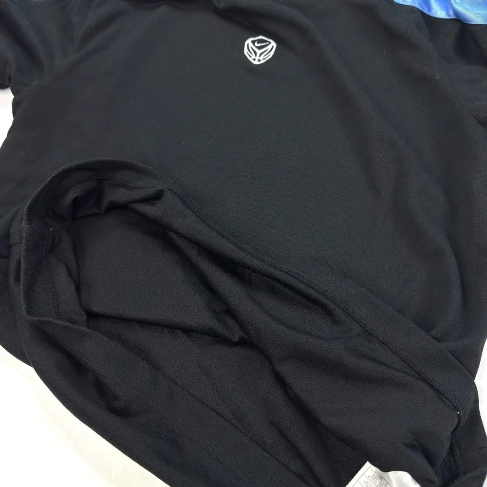 Vintage Nike Center Swoosh Sweatshirt Mens Size L Basketball Warm‎ Up Crew Y2K